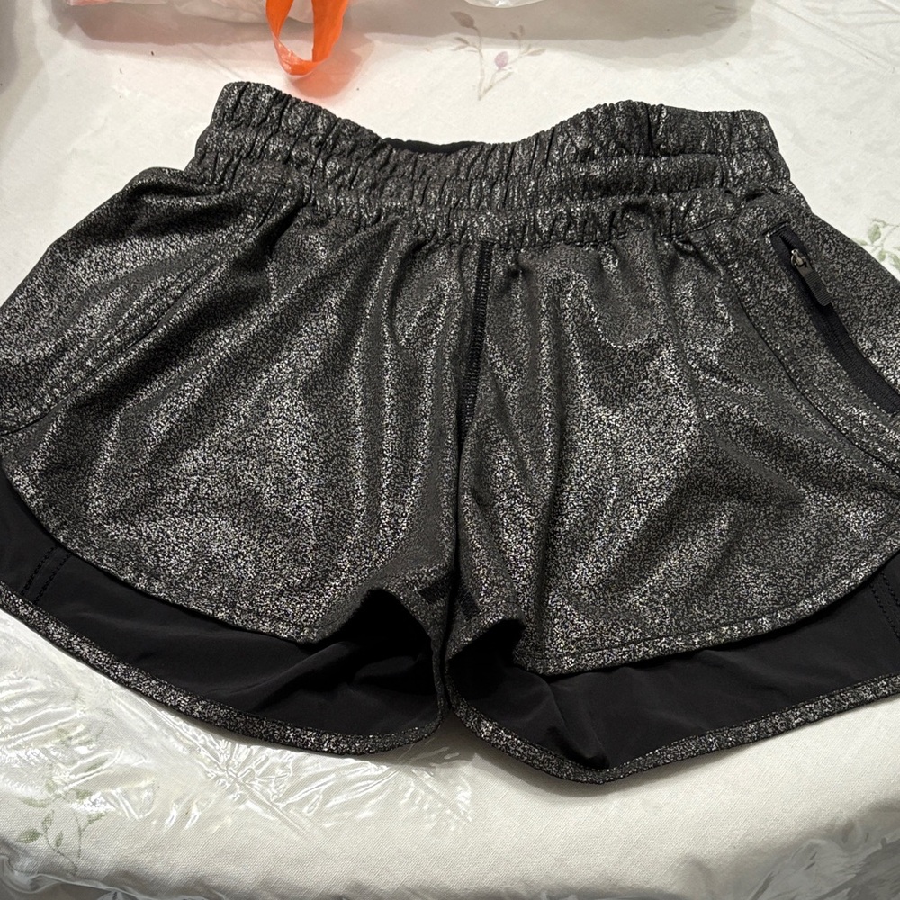 Lululemon Athletica Sparkling Black Shorts